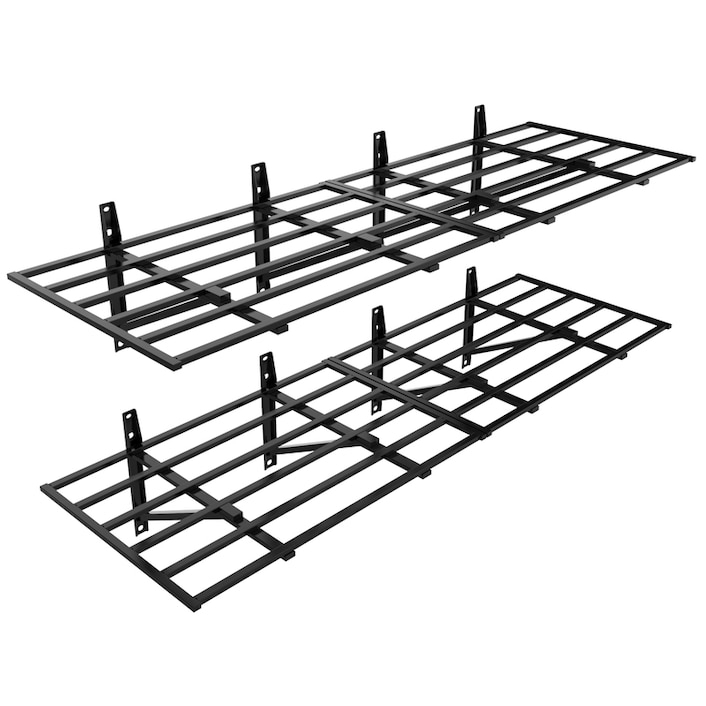 Garage wall deals storage racks